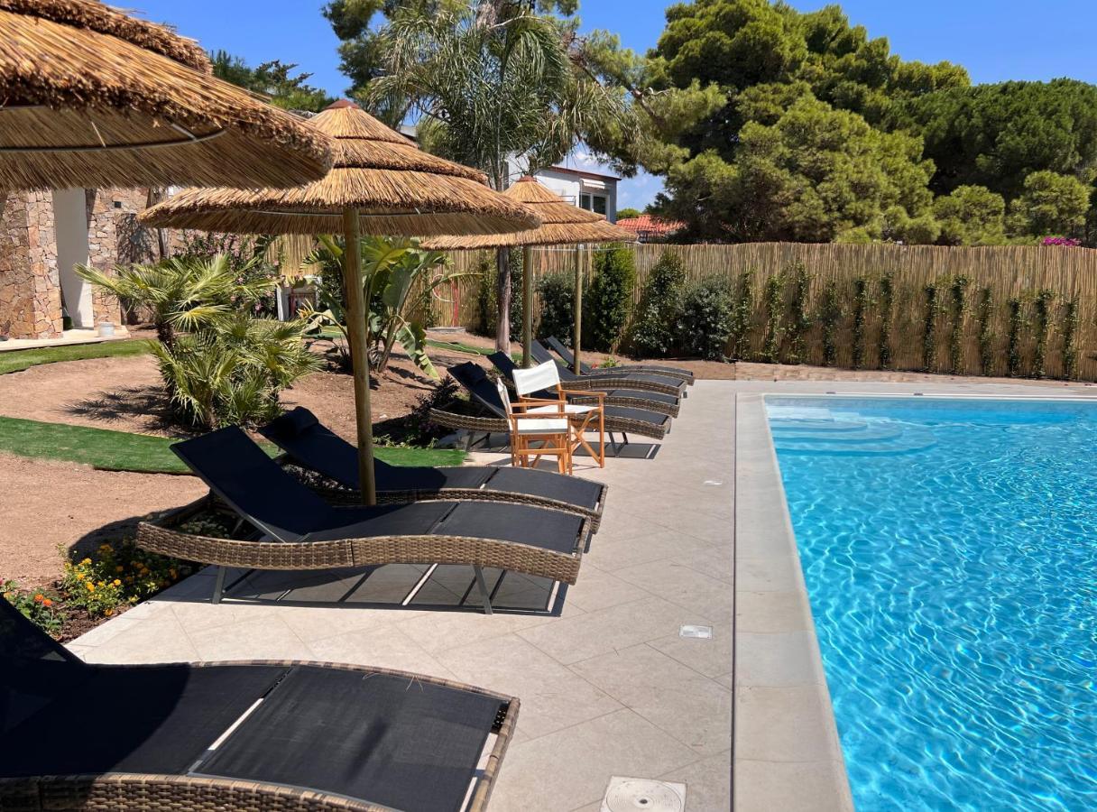 Villa Aquamarina Pavoncella Rossa Porto Pino Dış mekan fotoğraf