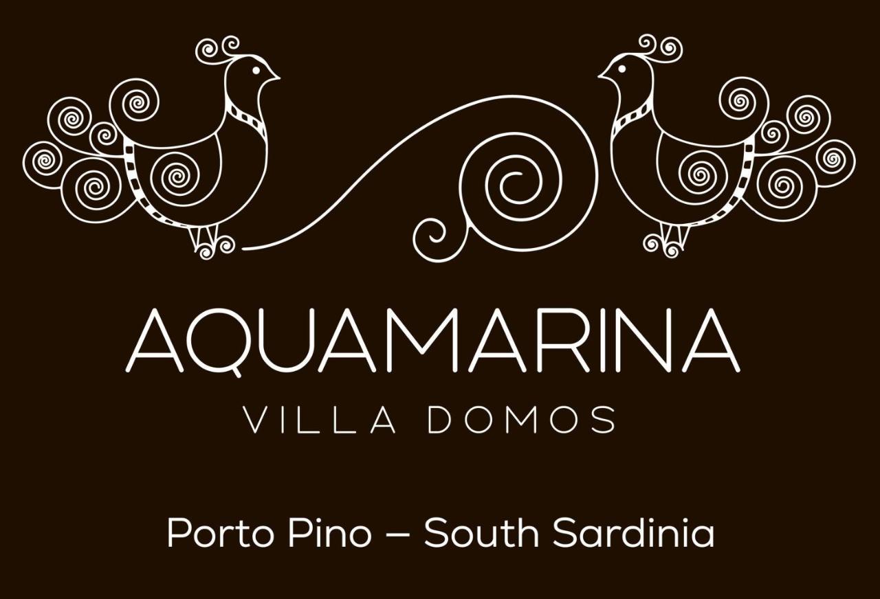 Villa Aquamarina Pavoncella Rossa Porto Pino Dış mekan fotoğraf
