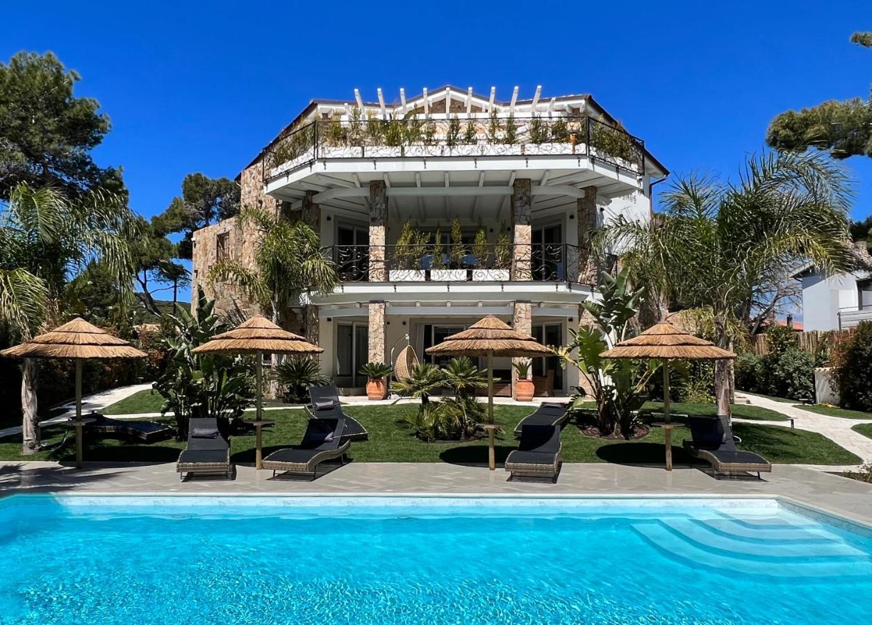 Villa Aquamarina Pavoncella Rossa Porto Pino Dış mekan fotoğraf